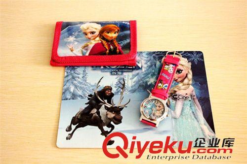     卡通卡套 幼兒園禮物 索菲亞/冰雪公主 兒童手表+零錢包 組合文具批發(fā)原始圖片3