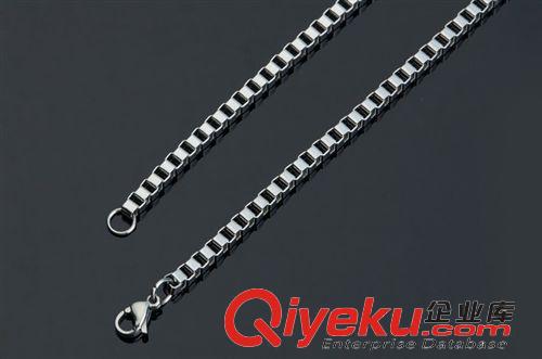 配鏈 盒仔鏈批發HTPL-007鈦鋼鏈批發韓國不銹鋼項鏈配鏈批發廠價直批原始圖片3