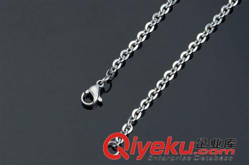 配鏈 HTPL-008十字鈦鋼鏈韓國不銹鋼項鏈批發韓國流行飾品批發廠價批原始圖片3