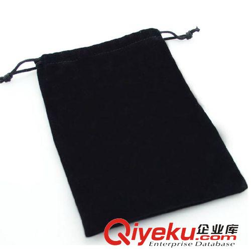 首飾箱,包,袋,盒 可燙金印字 飾品批發(fā) 黑色絨布袋 珠寶首飾袋 精美 束口布袋HH170原始圖片3