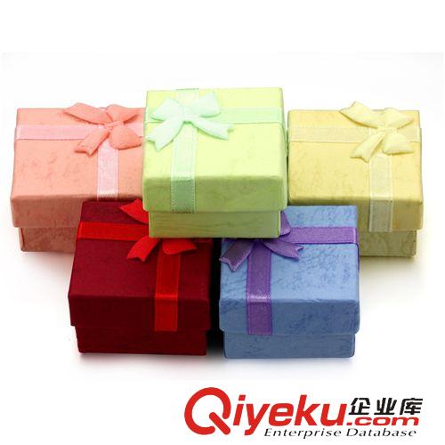 首飾箱,包,袋,盒 韓版時尚首飾盒子批發 正方形多色單戒指盒 戒指盒HH113原始圖片2