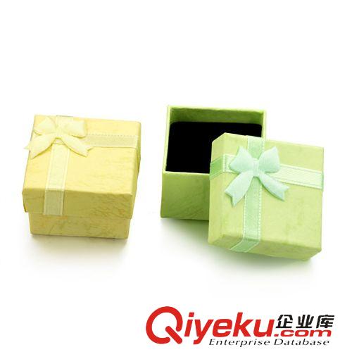 首飾箱,包,袋,盒 韓版時尚首飾盒子批發 正方形多色單戒指盒 戒指盒HH113原始圖片3