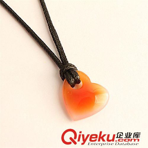 DZBMN瑪瑙吊墜 廠家直銷吊墜 心形 瑪瑙吊墜 tr水晶 純銀首飾代加工 加工廠
