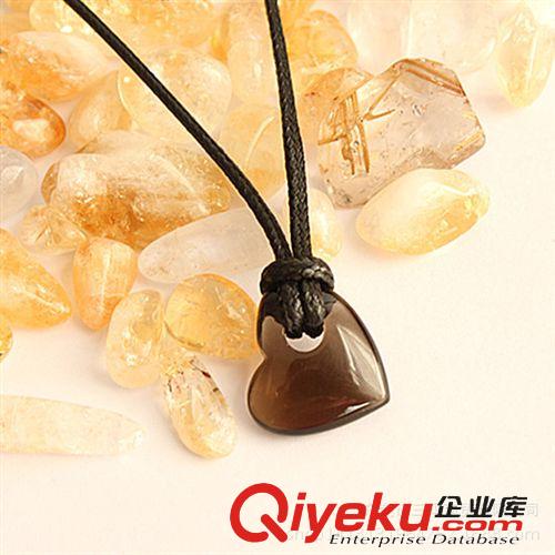 DZBSJ水晶吊墜 廠家直銷吊墜批發(fā)心形 水晶吊墜無瑕疵雕工 tr水晶加工廠