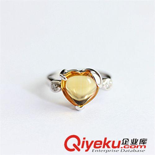 DZJFJ金發晶吊墜 廠家直銷戒指批發 壓電水晶 戒指 歐美新款夸張個性百搭戒指