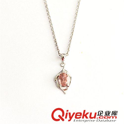 DZJFJ金發(fā)晶吊墜 廠家直銷項鏈批發(fā) S-DZ0053碧璽 項鏈 歐美新款女式項鏈