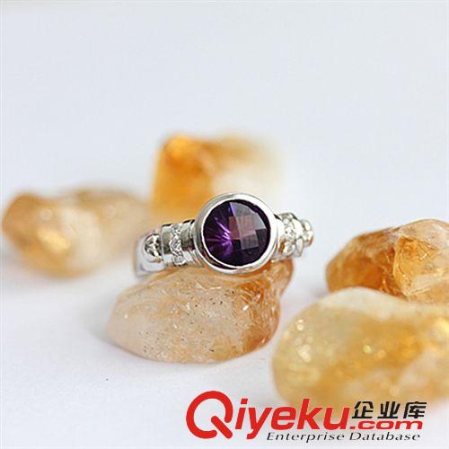 DZJFJ金發晶吊墜 廠家直銷戒指批發 水晶 戒指 歐美新款戒指 情侶對戒 女戒