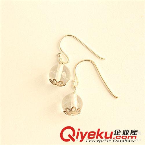 圓珠吊墜耳環(huán) 廠家直銷吊墜批發(fā)圓珠吊墜耳環(huán) 歐美新款夸張個(gè)性百搭項(xiàng)鏈