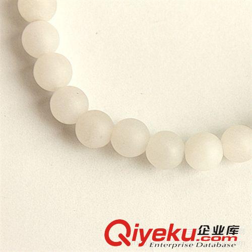天山雪玉10mm 廠家直銷(xiāo)吊墜戒指批發(fā)天山雪玉8mm 歐美新款夸張個(gè)性百搭項(xiàng)鏈