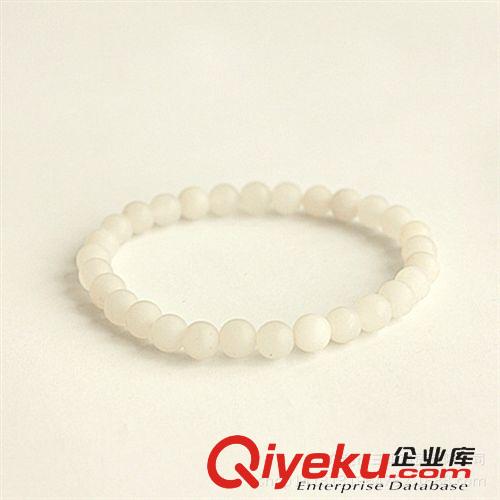 天山雪玉10mm 廠家直銷吊墜戒指批發天山雪玉8mm 歐美新款夸張個性百搭項鏈