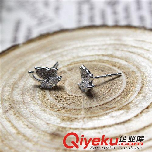 耳釘 瑩盛首飾s925純銀耳釘耳環(huán)耳飾zp情侶韓版新品女廠家批發(fā)
