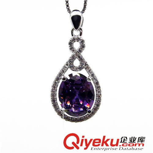 1月新款推薦 精品女式吊墜批發 蘋果造型鑲鋯石水晶925純銀吊墜 時尚百搭吊墜