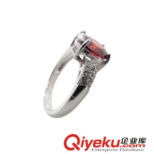 戒指 熱銷女款純銀戒指批發 時尚OL百搭鍍鉑金925純銀戒指精品純銀戒指