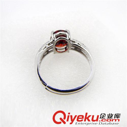 戒指 熱銷女款純銀戒指批發(fā) 時尚OL百搭鍍鉑金925純銀戒指精品純銀戒指
