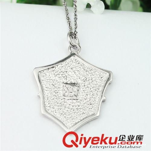 M-魔獸世界 動(dòng)漫游戲周邊 魔獸爭霸 DOTA標(biāo)志項(xiàng)鏈 925純銀珍藏版原始圖片2