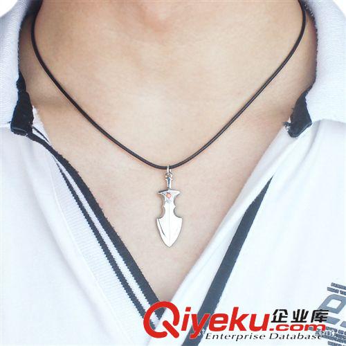 M-魔獸世界 卡通動漫游戲周邊項鏈 魔獸世界dota跳刀項鏈 925純銀珍藏版原始圖片3