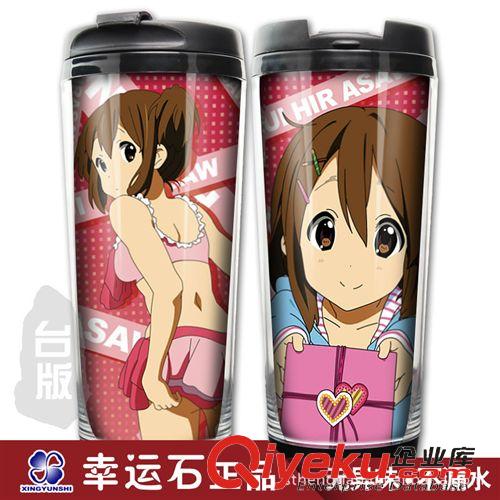 Q-輕音少女 K-ON!輕音少女 杯子 動(dòng)漫周邊杯子 秋山澪 水杯 臺(tái)版