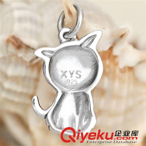 Q-起司貓 起司貓掛件 甜甜私房貓 萌小奇起司貓項(xiàng)鏈吊墜 925純銀珍藏版原始圖片3