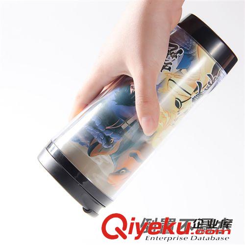 Q-漆黑的 漆黑的子彈動(dòng)漫周邊 黑色子彈 杯子 蓮太郎延珠 臺(tái)版雙層隔熱水杯原始圖片2