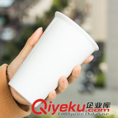X-俠嵐 俠嵐 卡通動(dòng)漫周邊杯子 熾天殿 辰月 Q版隔熱陶瓷杯 黑白兩款水杯原始圖片3