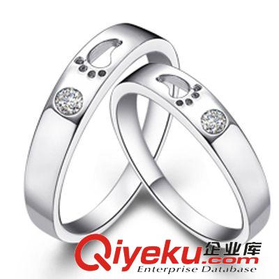 925純銀鍍白金 純銀戒指批發(fā) 925純銀戒指  結(jié)婚情侶戒指 淘寶爆款熱賣 廠家直銷