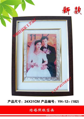 金箔畫豎框系列 供應風景金箔畫，年畫，節慶禮品，喜慶禮品，傳統畫，