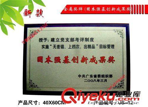 金屬獎牌 系列 農業(yè)頭龍企業(yè)獎牌 堆jp  不銹鋼牌  鈦jp 銅牌  標牌原始圖片2