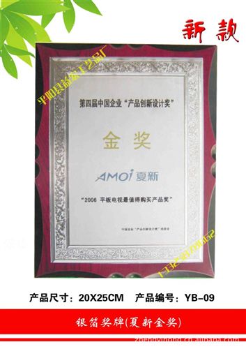 金箔銀箔獎(jiǎng)牌 木制激光雕刻獎(jiǎng)牌 保險(xiǎn)公司禮品 保銷銷品