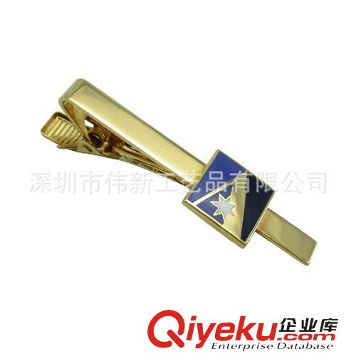 領帶夾 廠家直銷 沖壓銅質鍍槍黑領帶夾 金屬領帶夾 卡通領帶夾呔夾原始圖片3