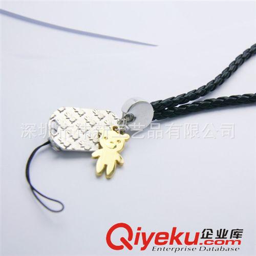 手機掛件 廠家直銷 SJGJ-0004心形笑臉五金吊飾 鋅合金時尚手機掛飾 手機鏈原始圖片3