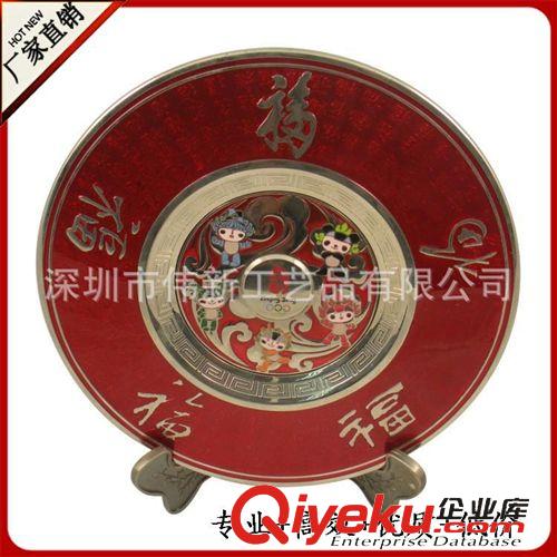 紀念盤 廠家直銷 DP-0002鋅合金木座盾形獎牌 合金獎牌 定制金屬盾牌