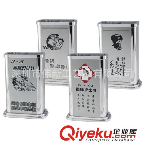 工藝品擺件 廠家直銷 金屬筆筒 案臺實用gd鋅合金筆筒 歡迎定制 金屬筆筒原始圖片2