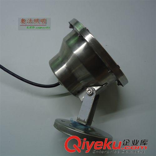 LED戶外燈具 奧潔照明廠家直銷LED水底燈  9W  12W單色或七彩水下燈    噴泉燈