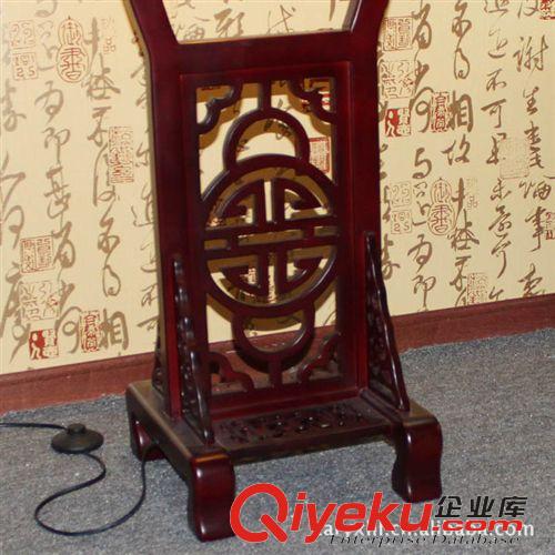 落地?zé)?木藝燈具 中式古典陶瓷燈 落地?zé)?客廳臥室燈別墅大廳燈書房燈原始圖片3