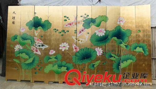 漆画 工艺品厂家直销漆画加工 金箔画工程 手绘金箔漆画工程 定制