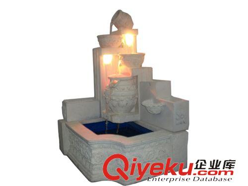  歐式 歐式雕刻砂巖噴泉大型流水景觀擺設(shè)創(chuàng)意家居招財(cái)鎮(zhèn)宅酒店別墅假山原始圖片2