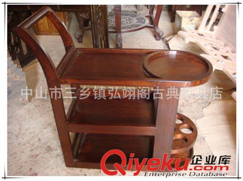 實木柜 廠家批發(fā)古典紅木家具 榆木茶水柜 G-83原始圖片2