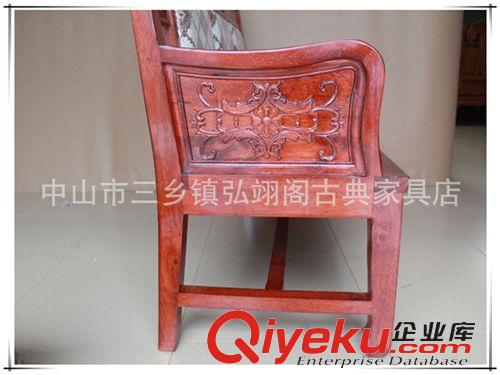 實木沙發(fā) 廠家直銷  電影院 橡木三人沙發(fā)SF-31原始圖片3