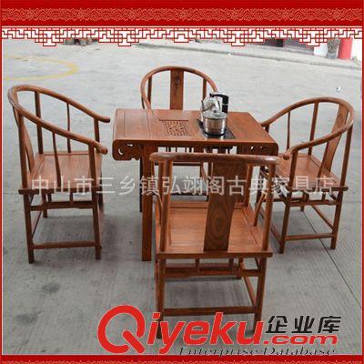 實木桌 tj紅木茶桌非洲花梨木茶桌實木茶桌茶臺椅組合功夫茶桌廠家51