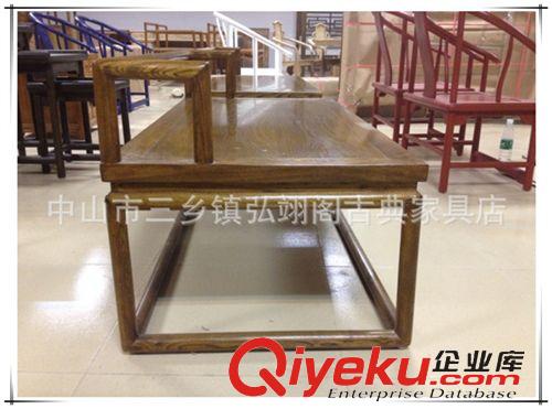 坐具類 廠家批發(fā)古典紅木家具 榆木換鞋凳 ZJ-175原始圖片3