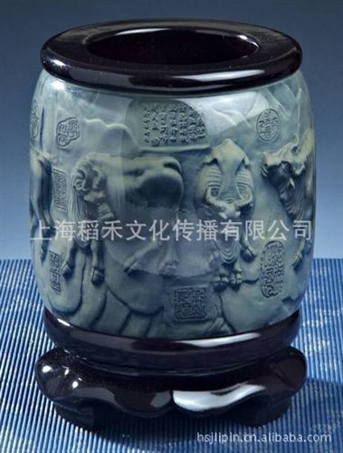 瓦當筆筒 供應瓦當筆筒 一帆風順 辦公禮品 商務禮品 出國禮品 禮品定制原始圖片3