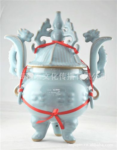 汝瓷茶具|擺件 汝窯工藝品 貔貅3# 汝瓷擺件 商務(wù)禮品 gd禮品 稻禾汝窯