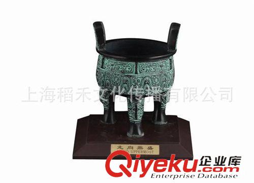 仿古青銅器 大量供應仿古青銅器 勾蓮紋鼎 商務禮品 辦公禮品 青銅器