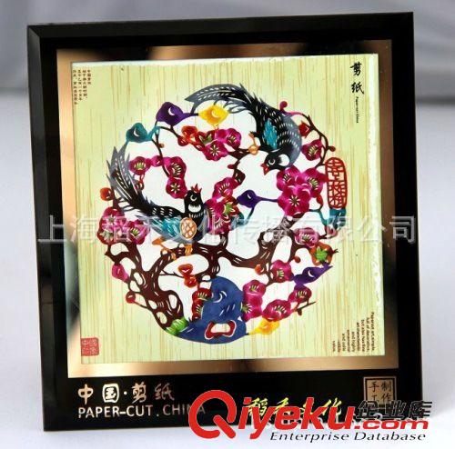 玻璃相框剪紙紅 大量批發(fā)玻璃小鏡框擺件批發(fā)多款圖案選擇中國風(fēng)原始圖片3