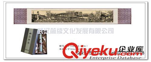 城市印象皮雕畫 上海印象/蘇州印象/西湖印象/南京印象/歐卡畫皮雕畫工藝卷軸畫原始圖片2