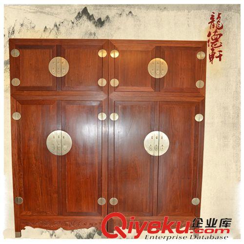 柜箱類 廠家直銷 龍德軒明清家具全香樟木收納柜儲物柜中山仿古實木批發(fā)