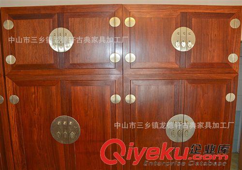柜箱類 中山紅木家具 龍德軒廠家直銷 緬甸花梨頂箱柜 明清仿古實(shí)木批發(fā)原始圖片3