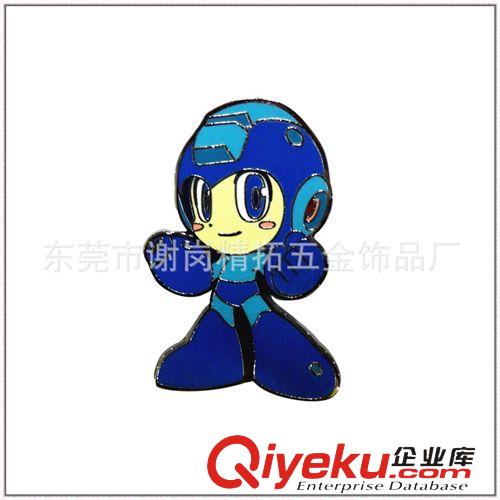 金屬徽章 廠家供應 金屬徽章 卡通動漫徽章 機器人徽章 馬賽克徽章 現(xiàn)模原始圖片2