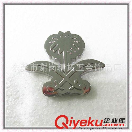 金屬標牌 東莞廠家供應(yīng)：合金LOGO牌 服飾五jp 低價鐵標牌 歡迎來電洽淡原始圖片2