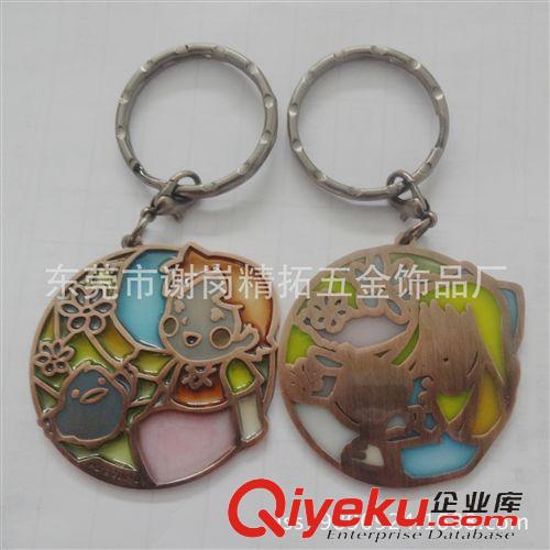 鑰匙扣 廠家供應 金屬卡通鑰匙掛件 歡迎來樣來稿訂做原始圖片2